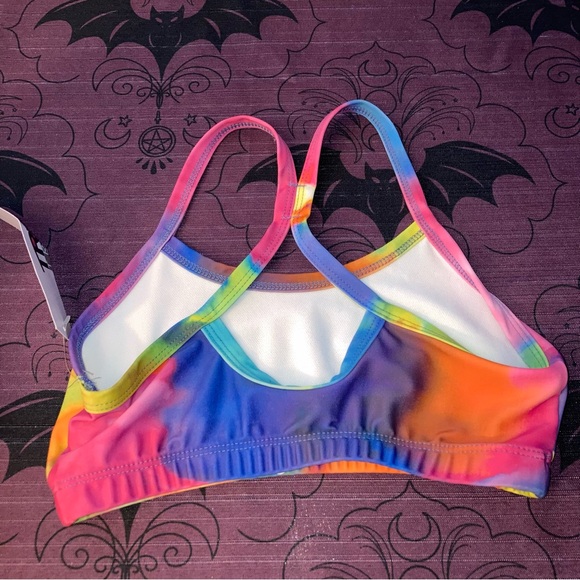 3/$15!! NWT kids tie dye sport top - Picture 3 of 4